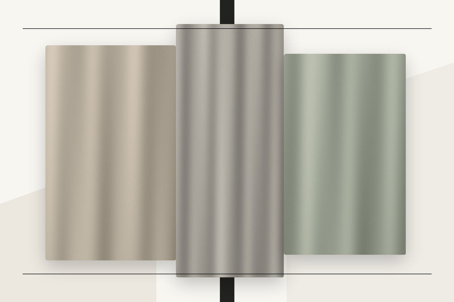 Architectural study of controlled fabric silhouettes illustrating the science of modest dress