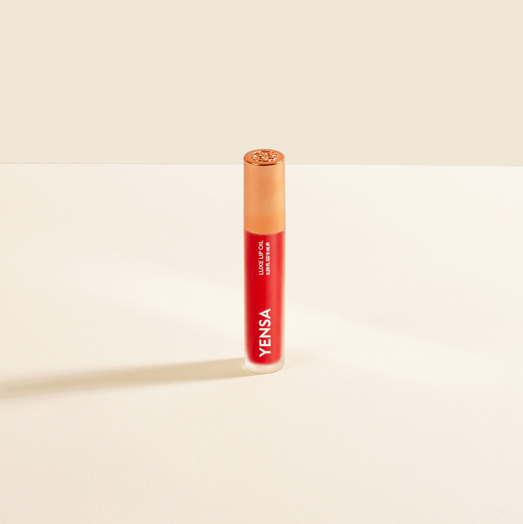 YENSA Luxe Lip Nourishing Oil in Rising Ruby