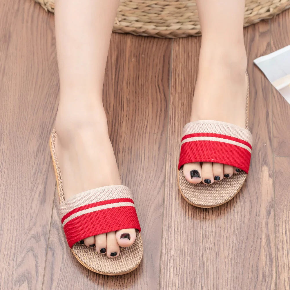 Breathable indoor slide slippers alternate view 3