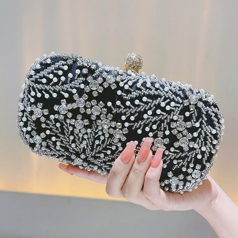 Structured evening clutch alternate view 2