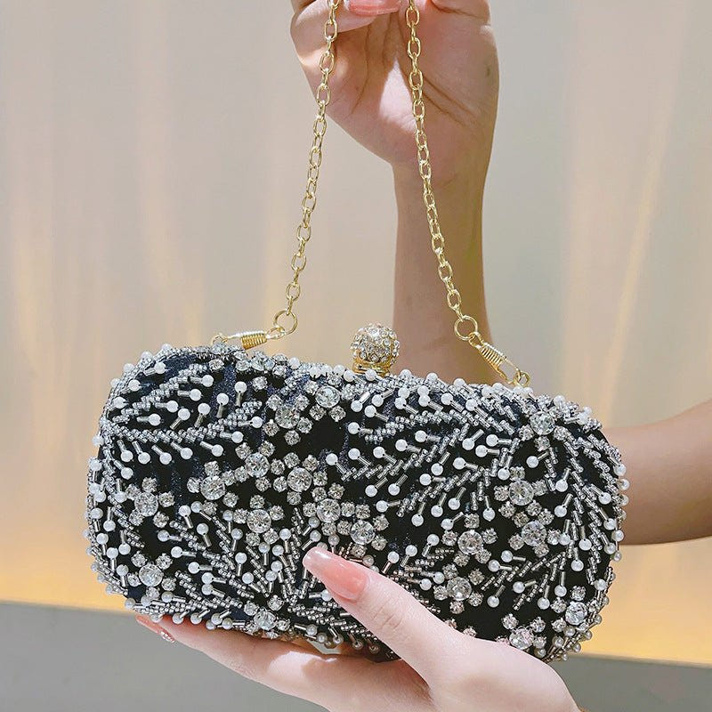 Structured evening clutch alternate view 3