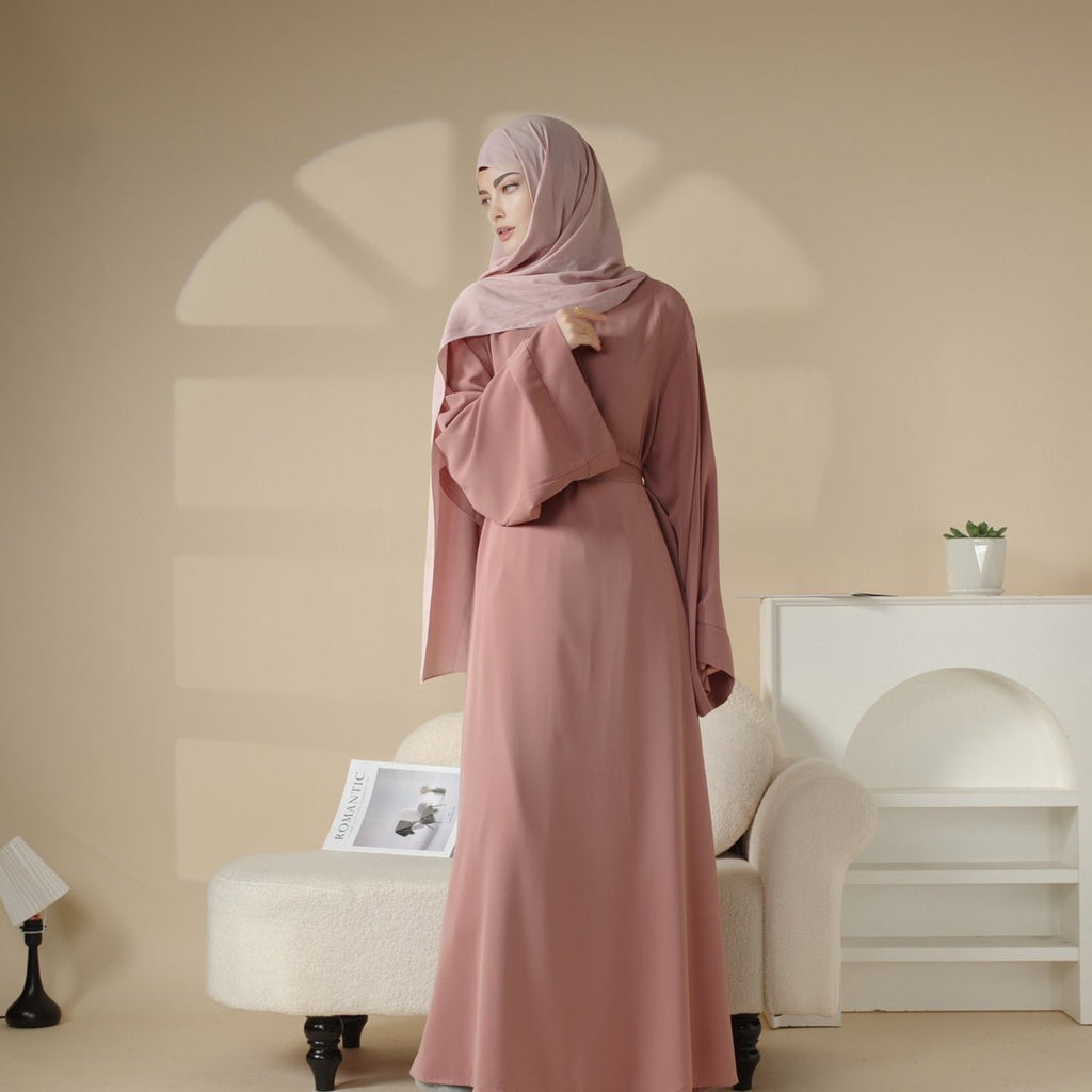 Nida abaya and belt set image 17