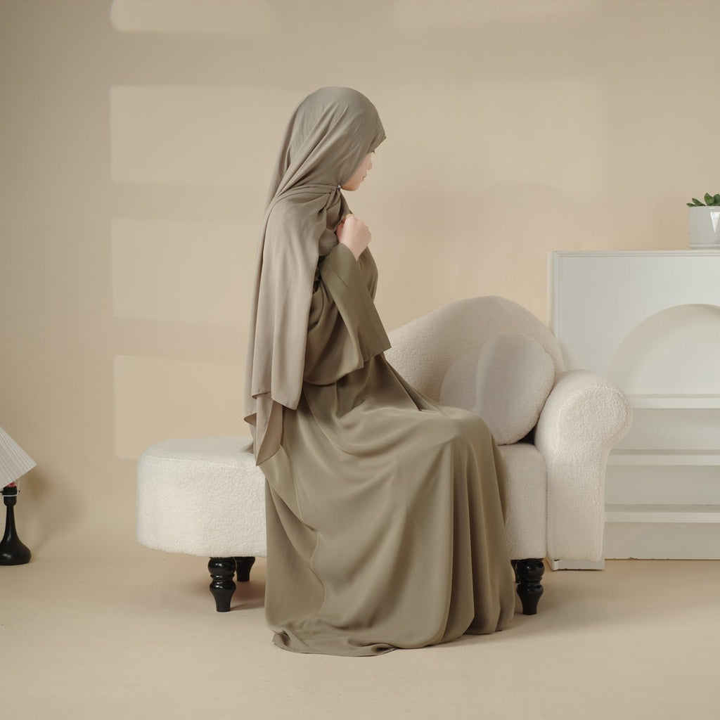 Nida abaya and belt set image 10