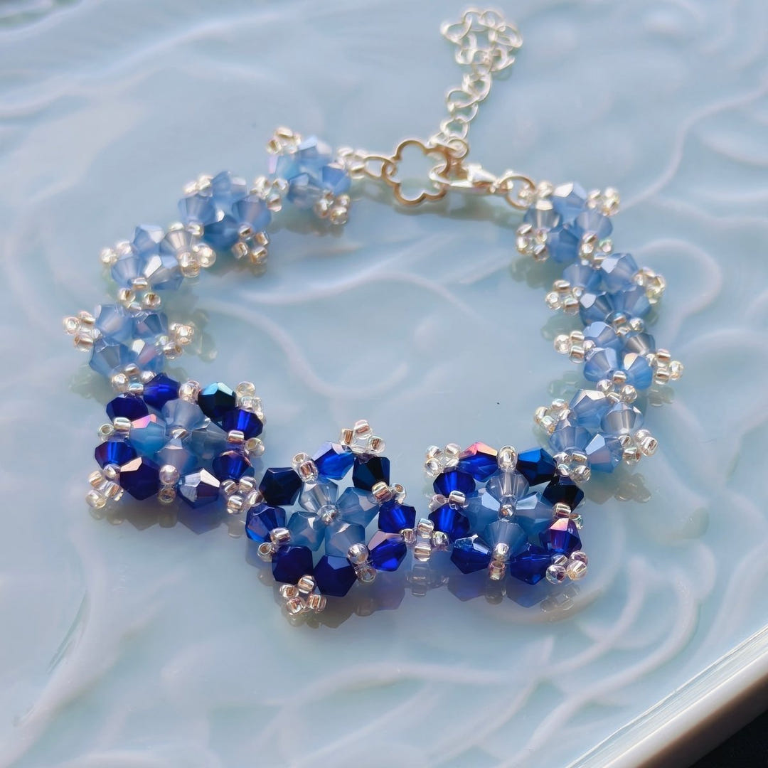 Floral crystal bracelet alternate view 5