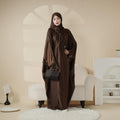 Batwing abaya with matching hijab alternate view 2