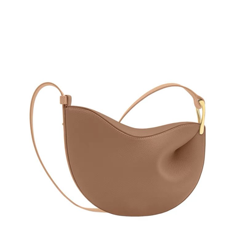Lychee-texture saddle crossbody image 4