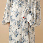 Printed reversible abaya image 2