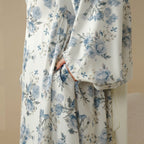 Printed reversible abaya image 22
