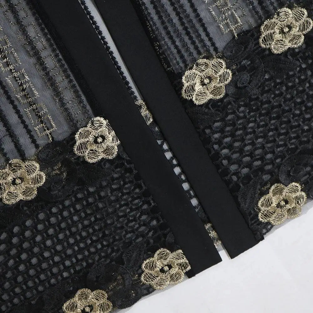 Open abaya set alternate colorway view 6