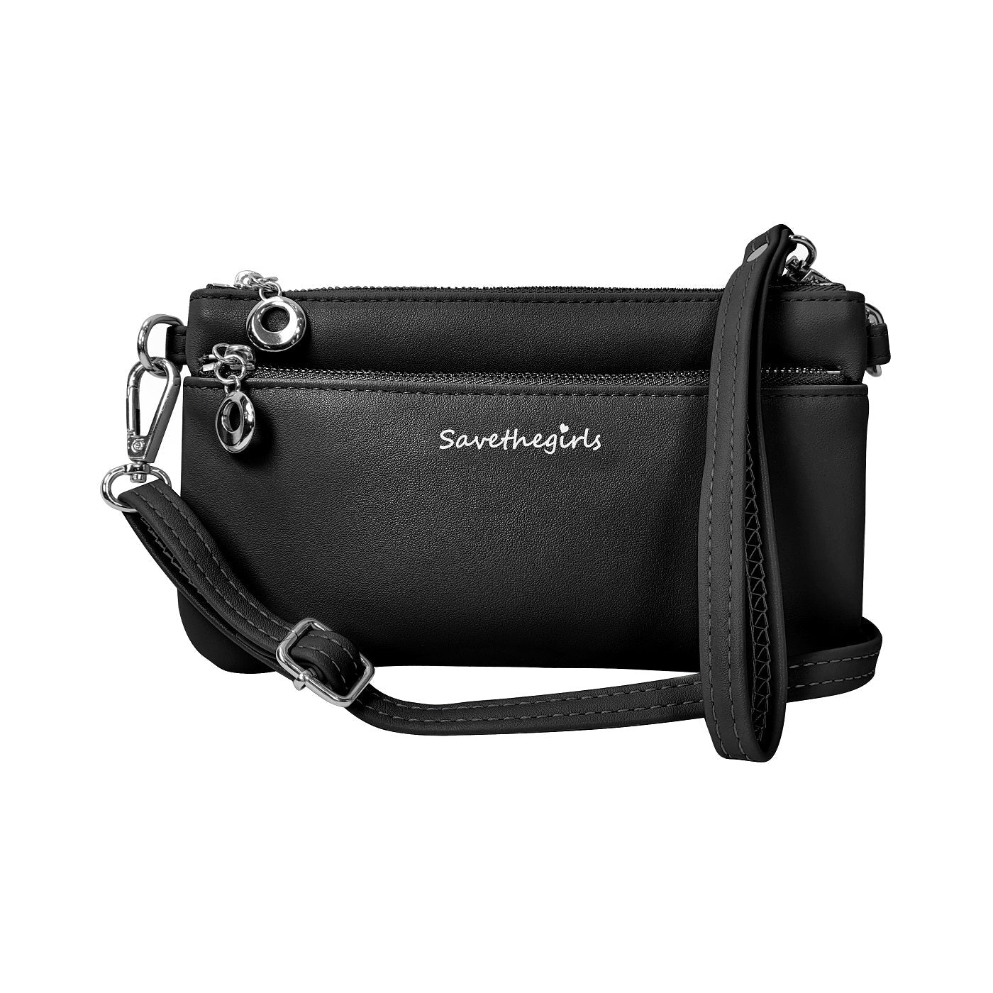 Bella RFID crossbody product angle 12