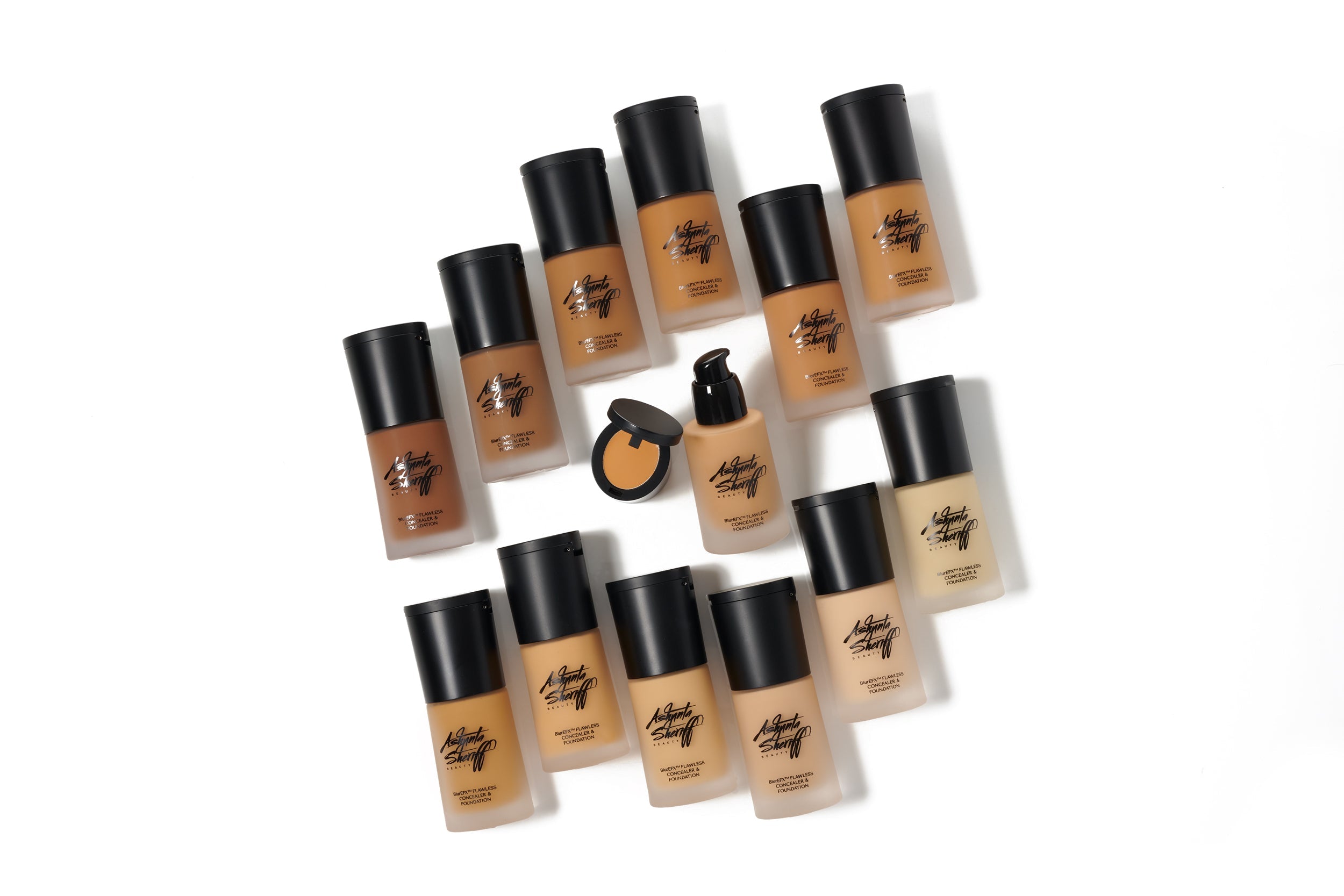 Ashunta Sheriff BlurEFX complexion product family