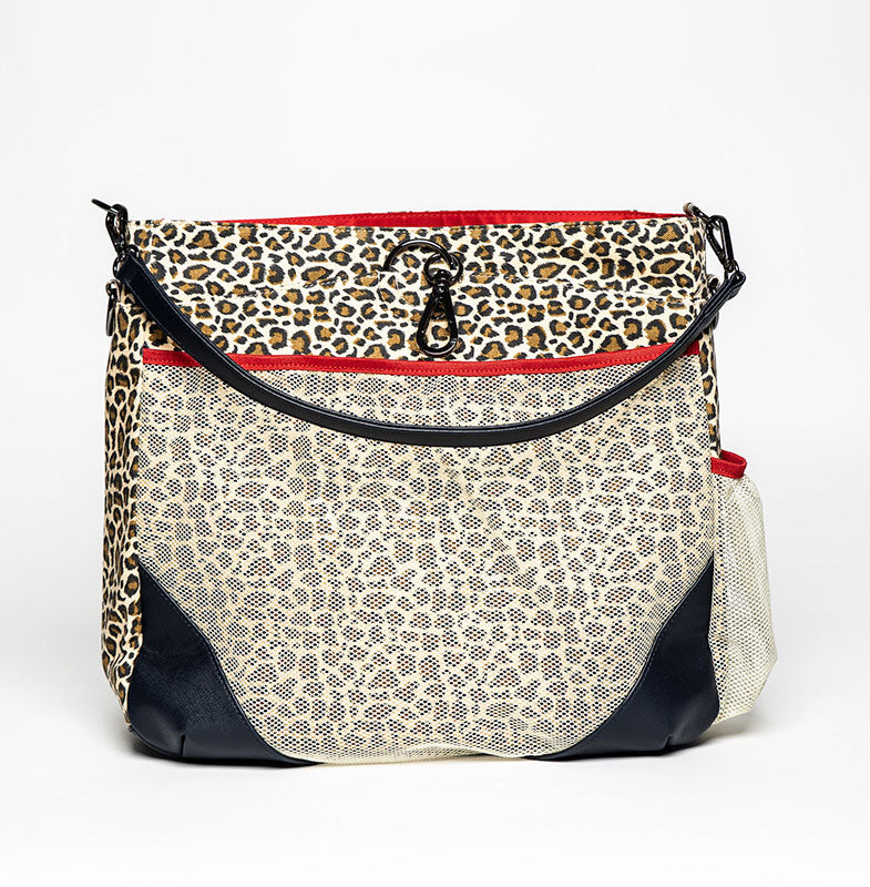 Cheetah pickleball bag with removable shoulder strap
