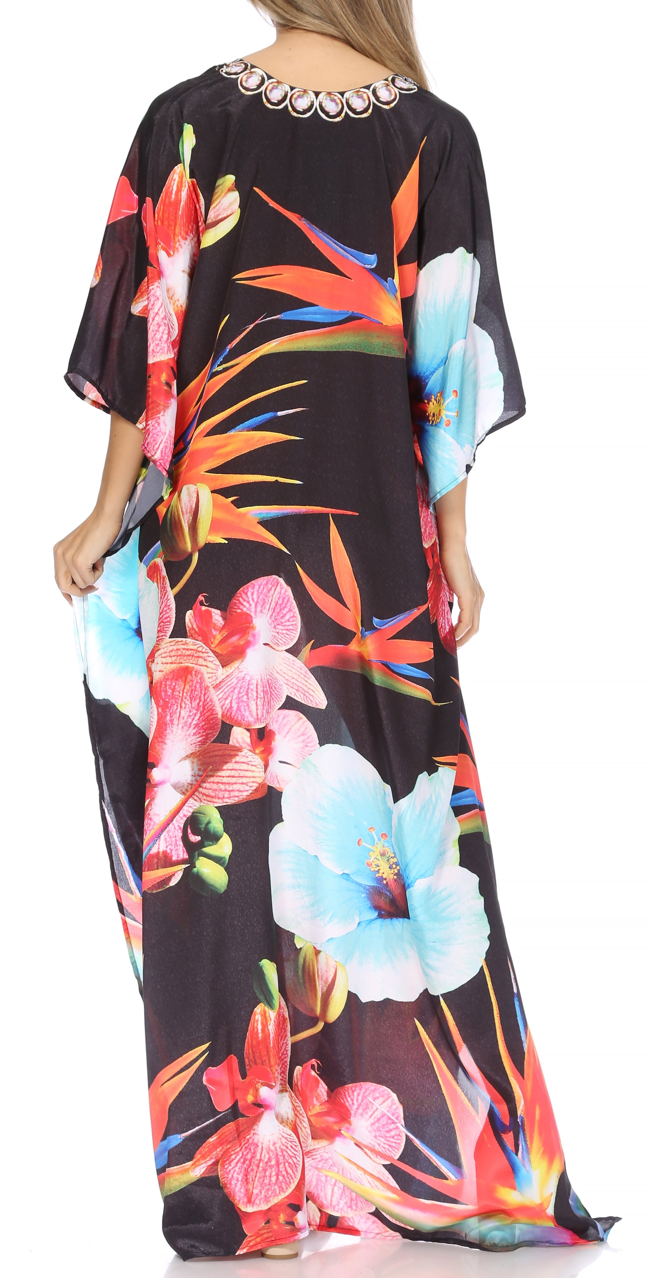Georgettina long caftan image 2