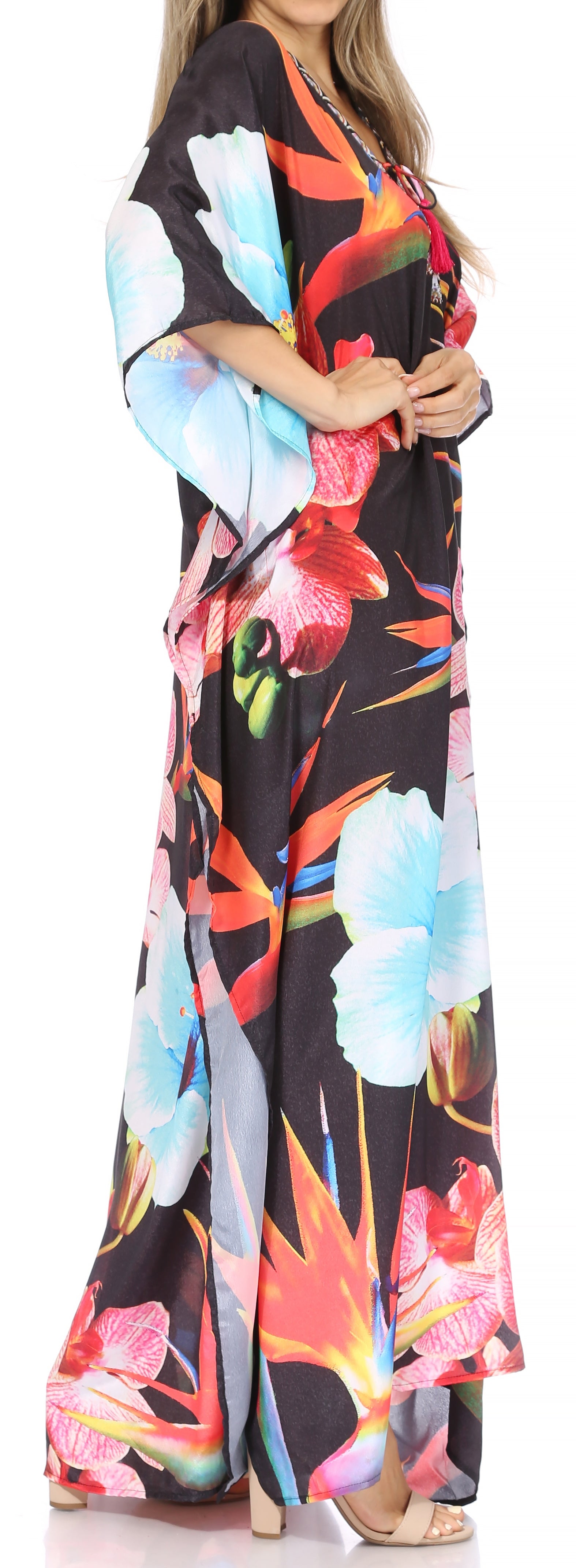 Georgettina long caftan image 4