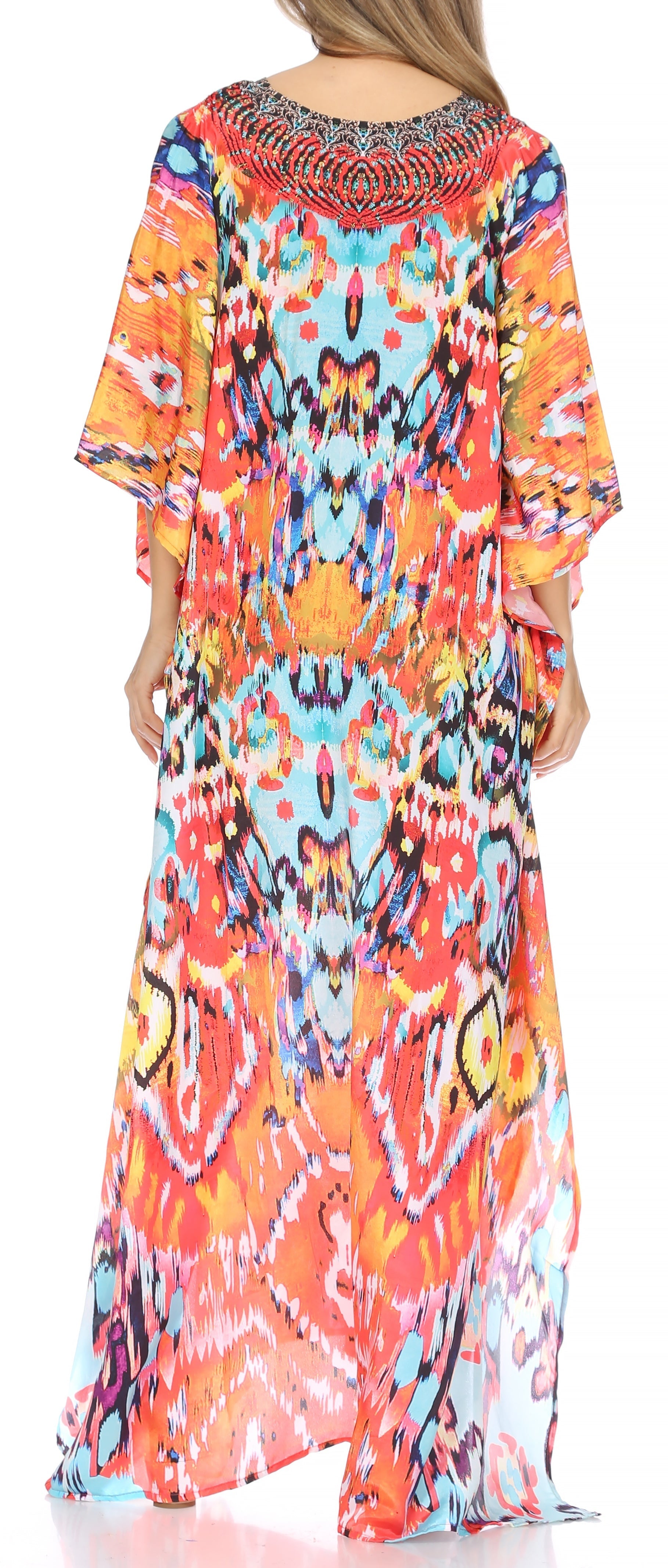 Georgettina long caftan image 10