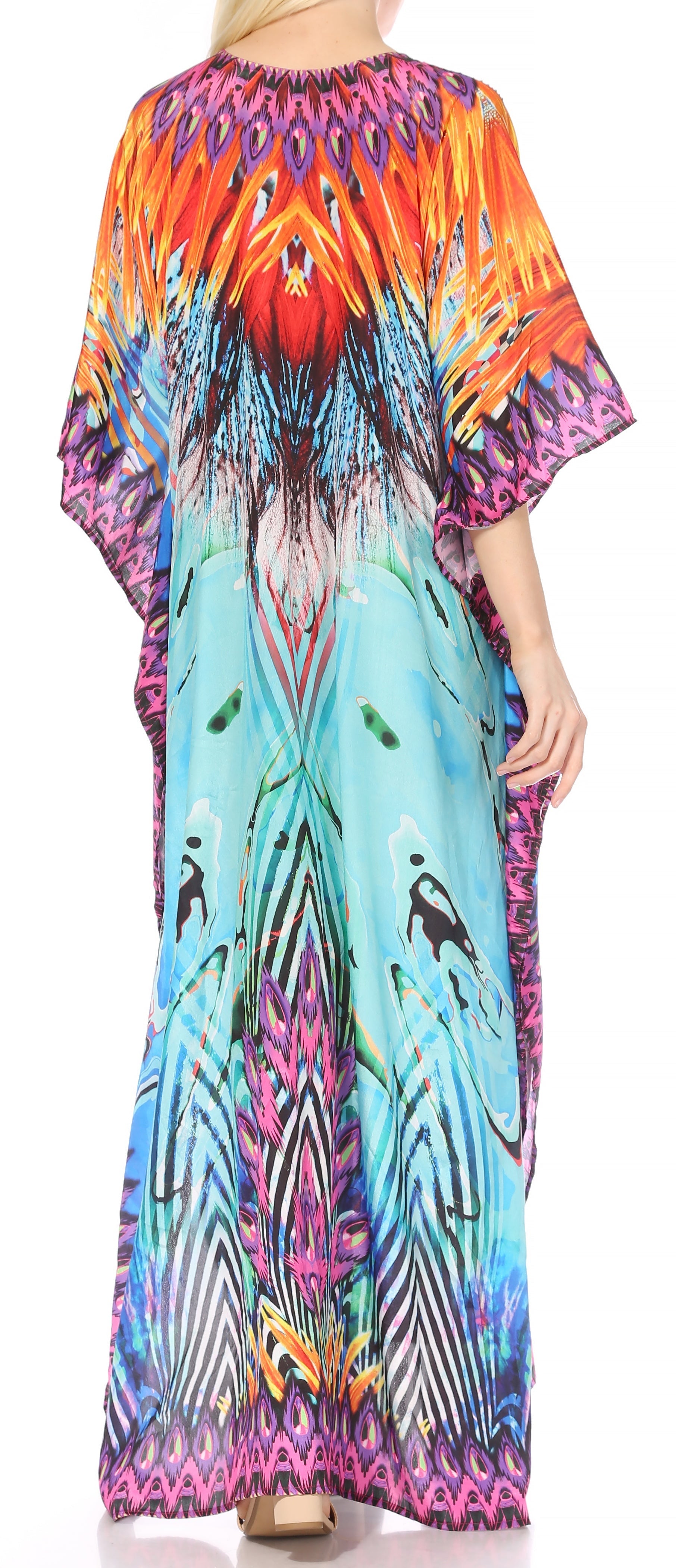 Georgettina long caftan image 13