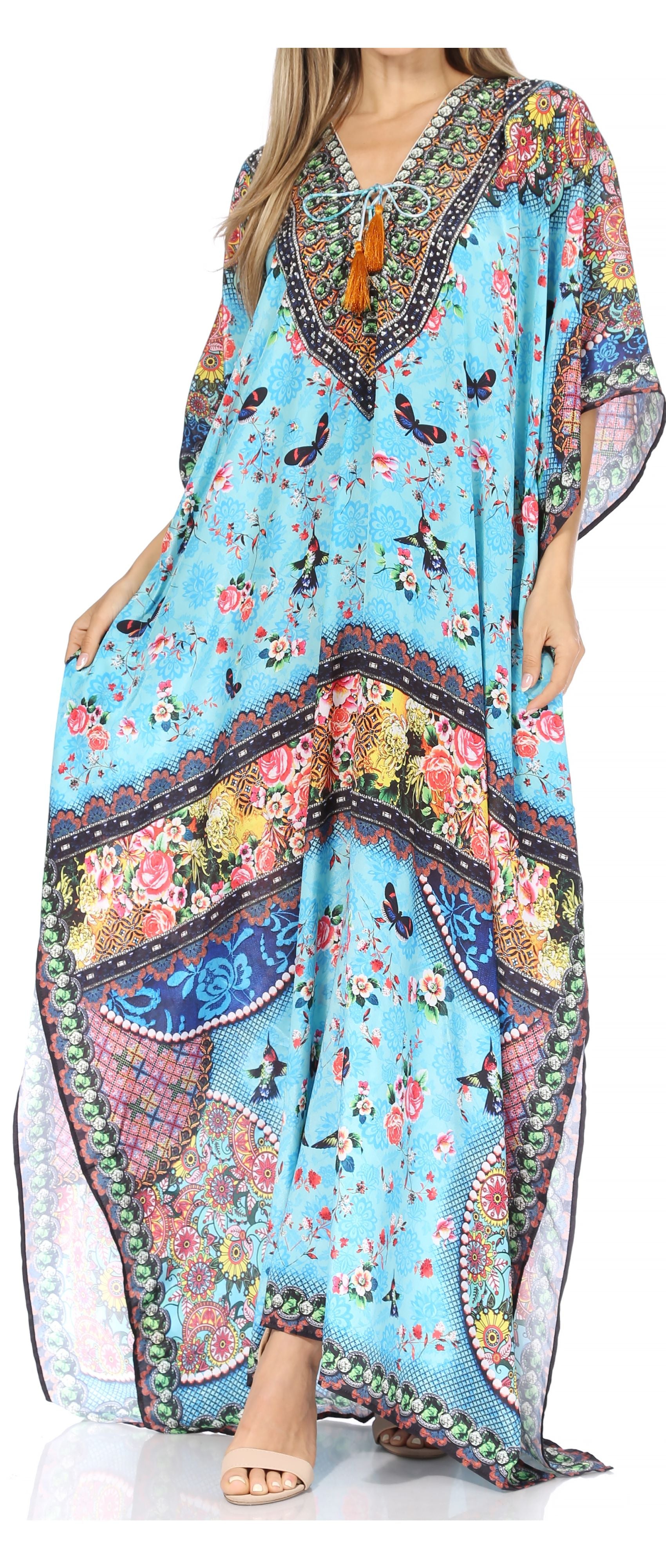 Georgettina long caftan image 15