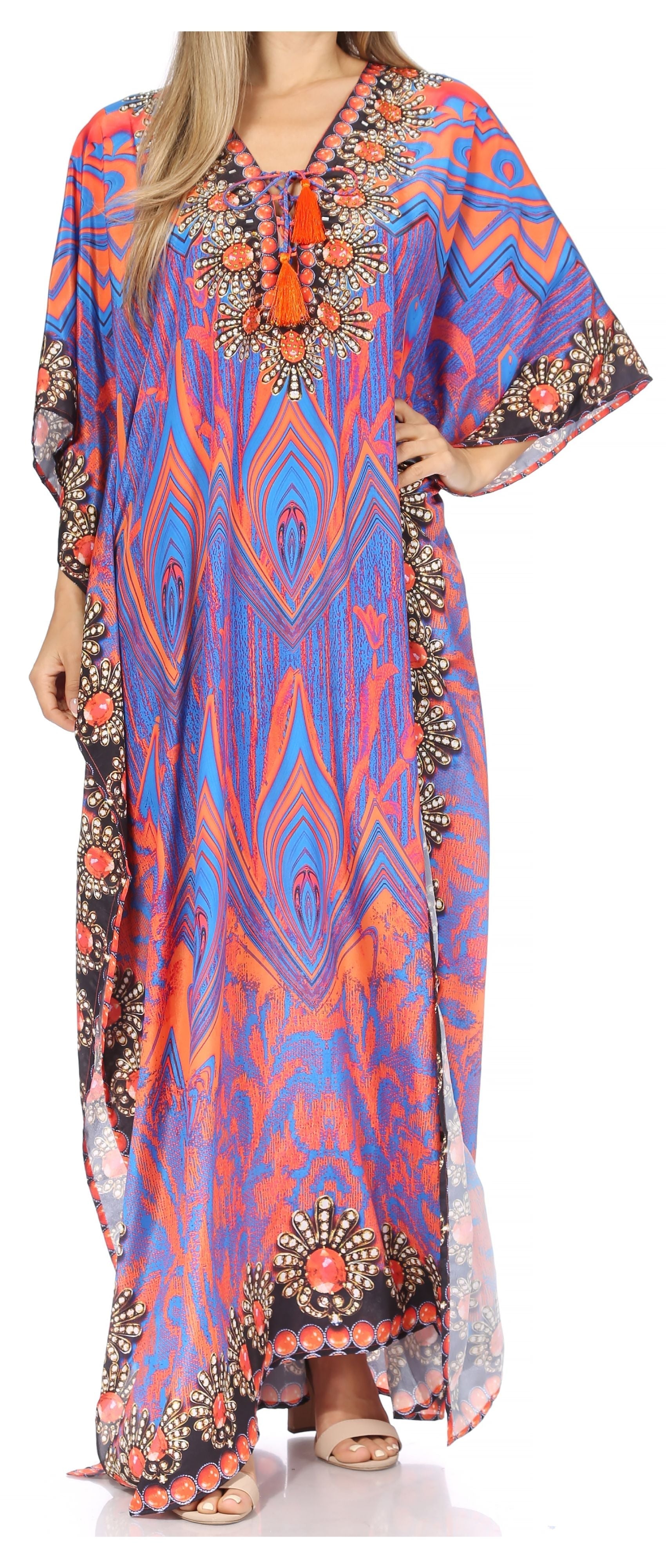 Georgettina long caftan image 18