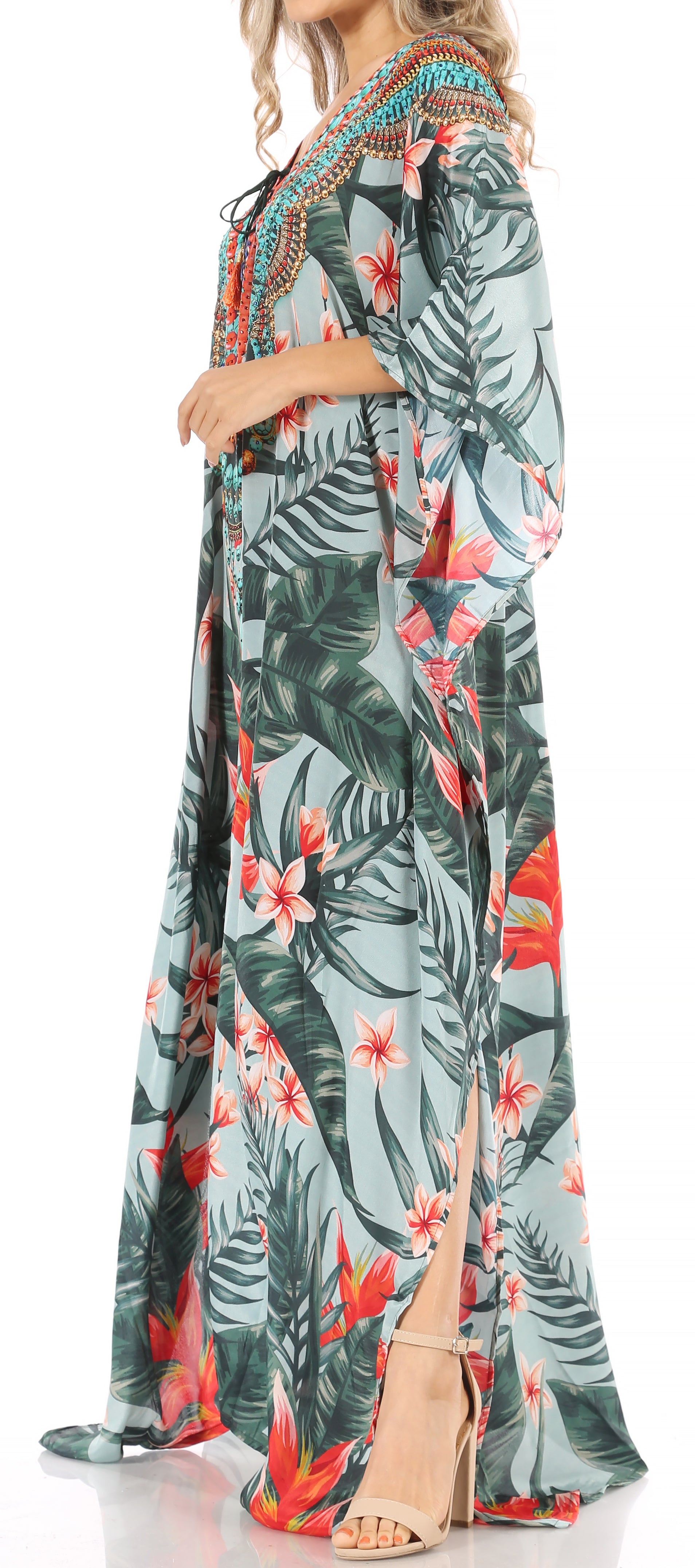 Printed caftan image 3