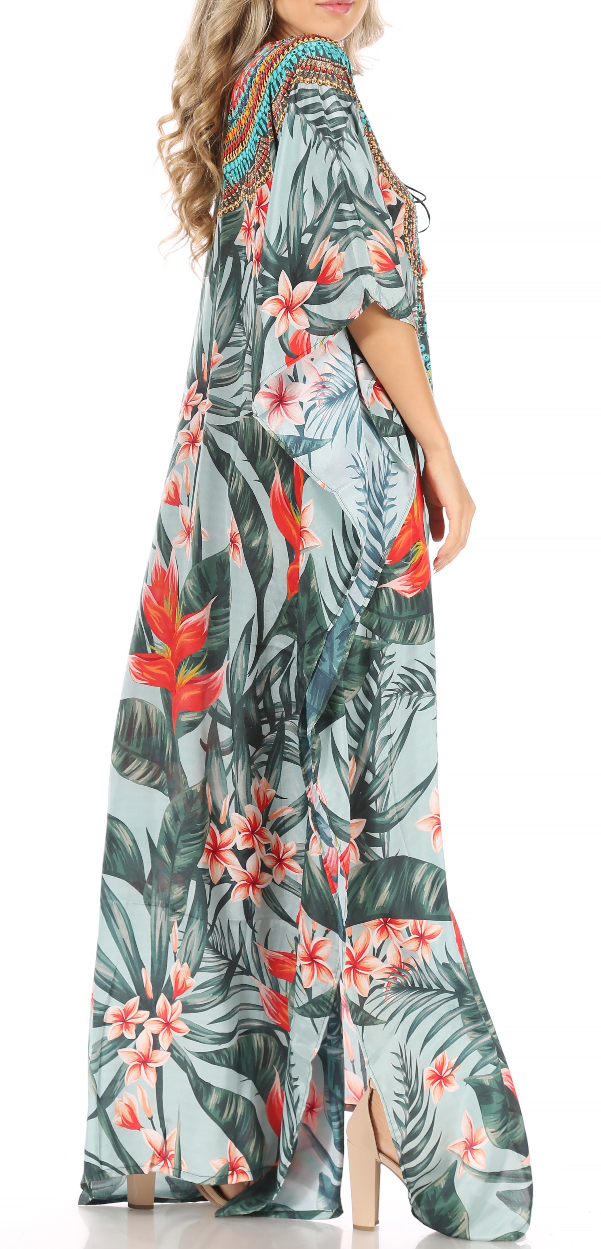 Printed caftan image 4