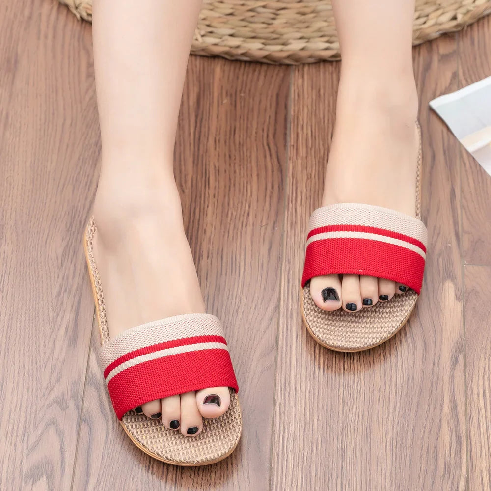 Breathable indoor slide slippers alternate view 3