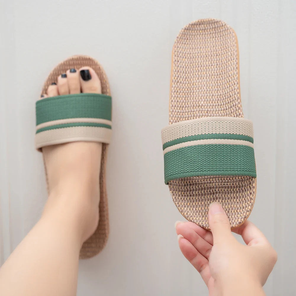 Anti-slip indoor slide slippers alternate view 2