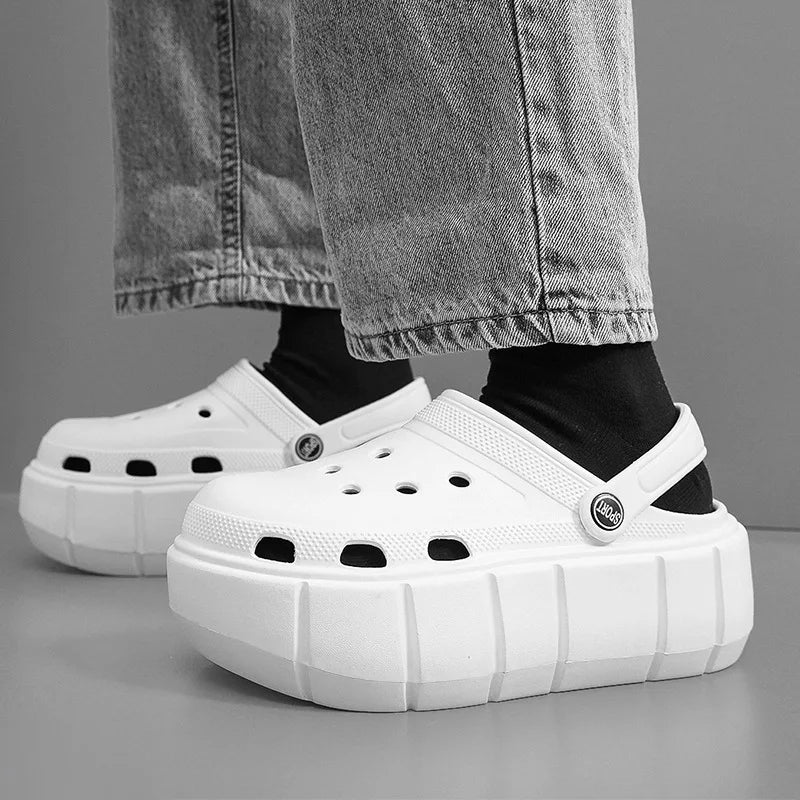 Embellished slip-on platform sandals view 12