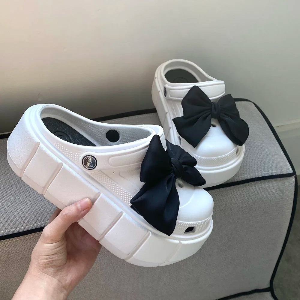 Platform sandals with decorative upper view 4