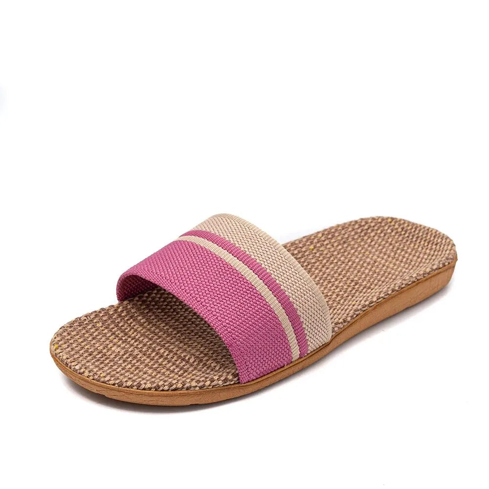 Textured comfort slide slippers alternate view 10