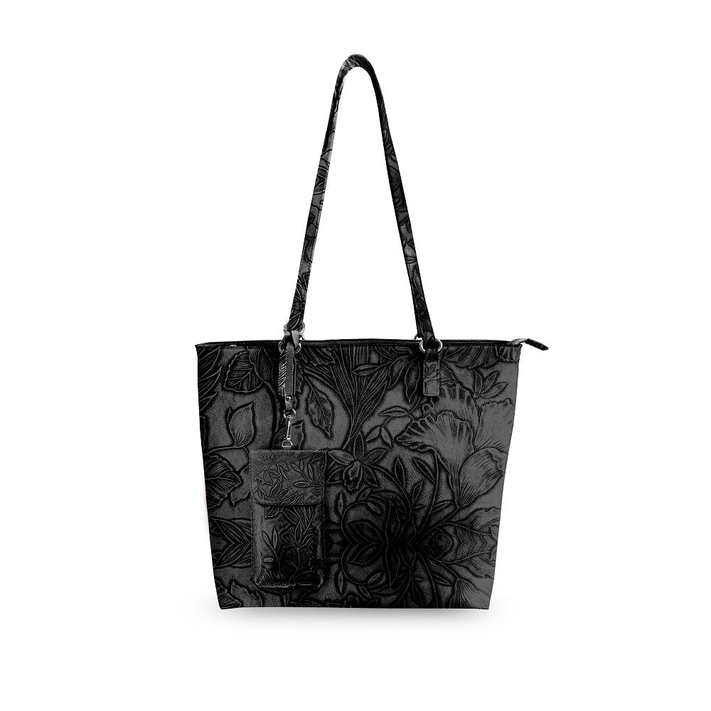 Floral tote and crossbody colorway view 5