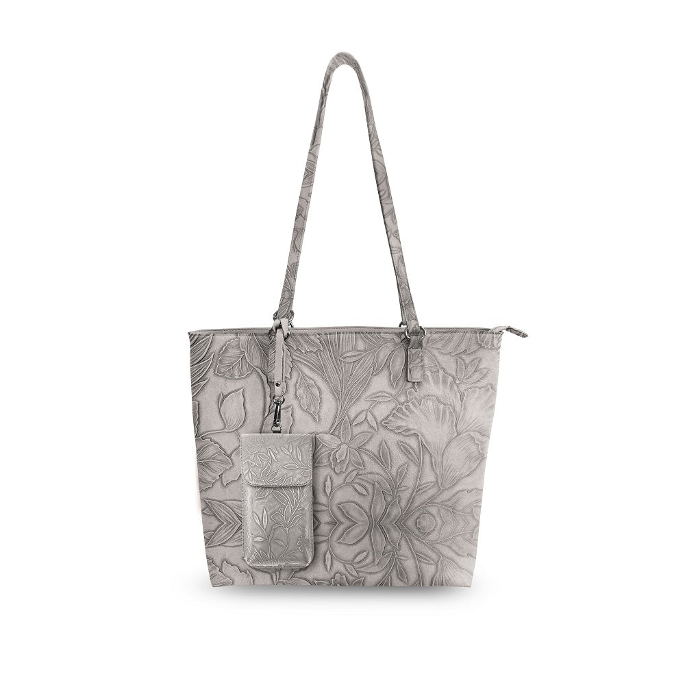 Floral tote and crossbody set view 1