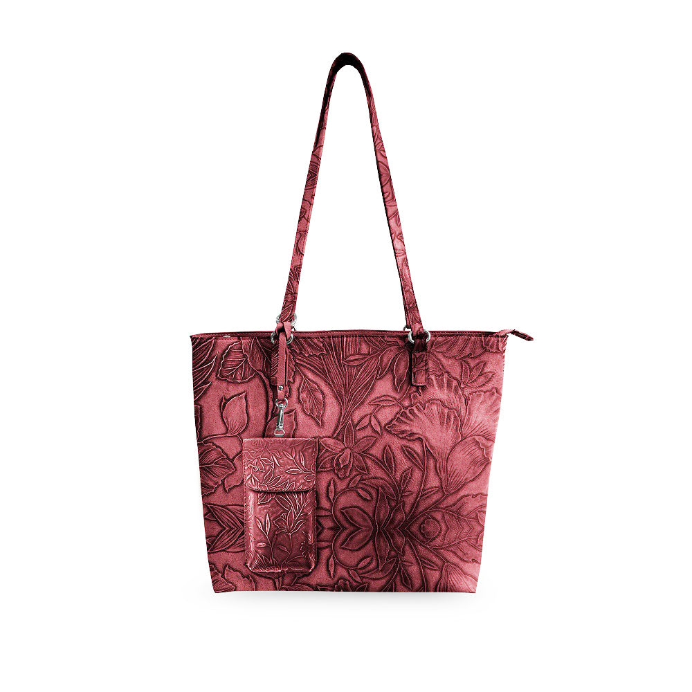 Floral tote and crossbody set view 12