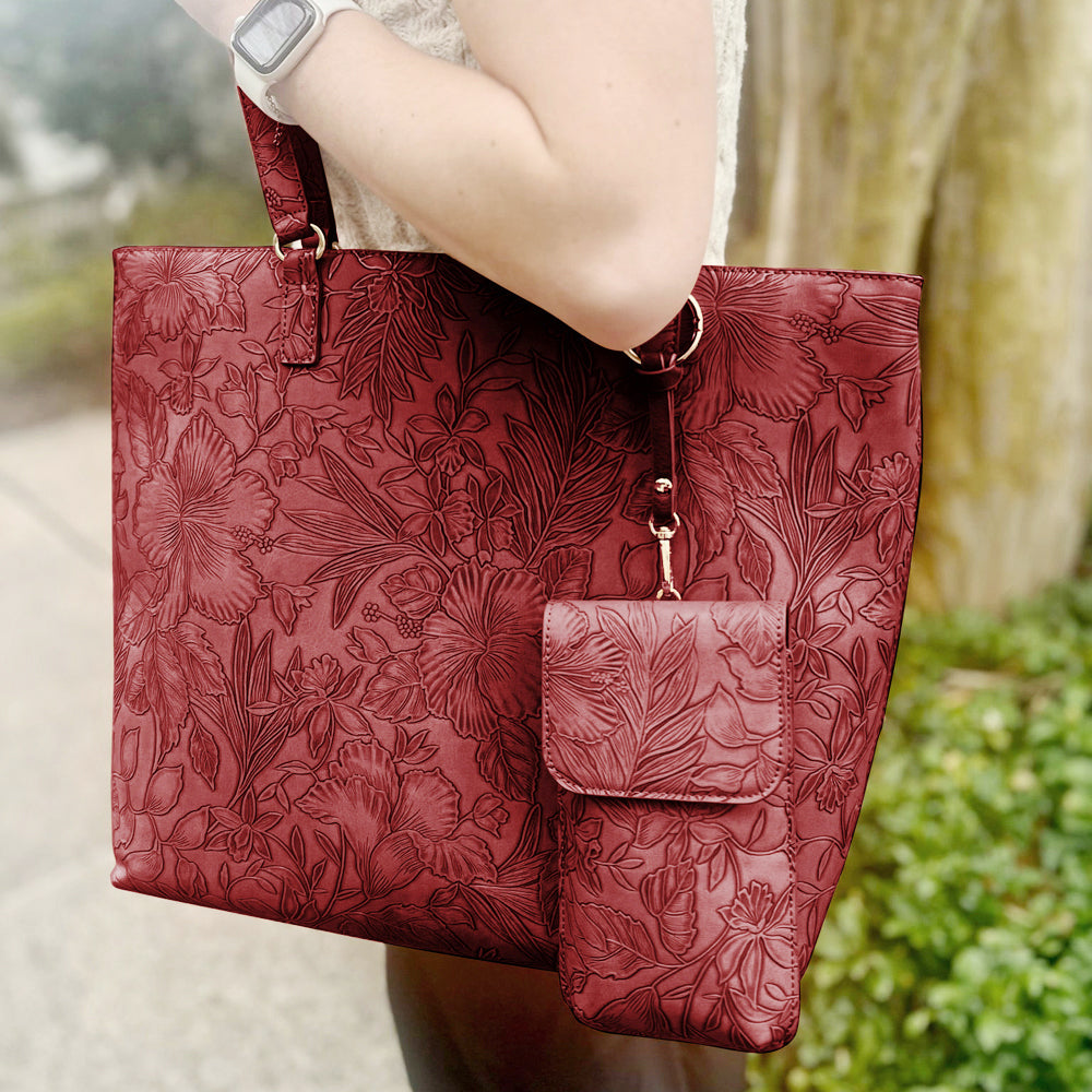 Coordinated floral bags alternate view 13