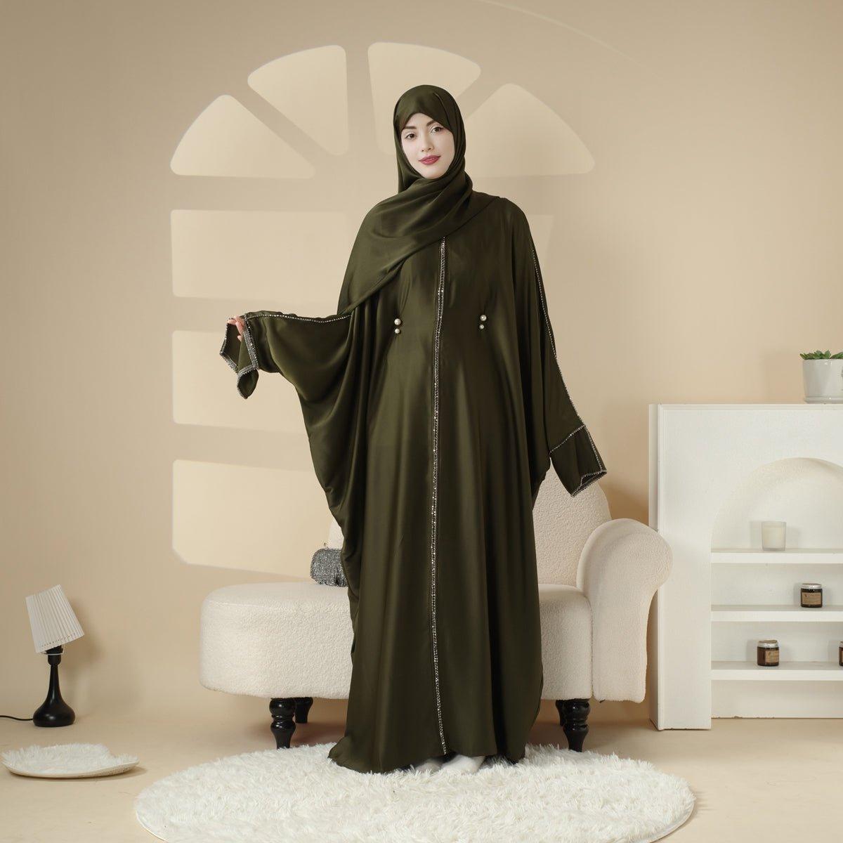 Batwing abaya set alternate view 8