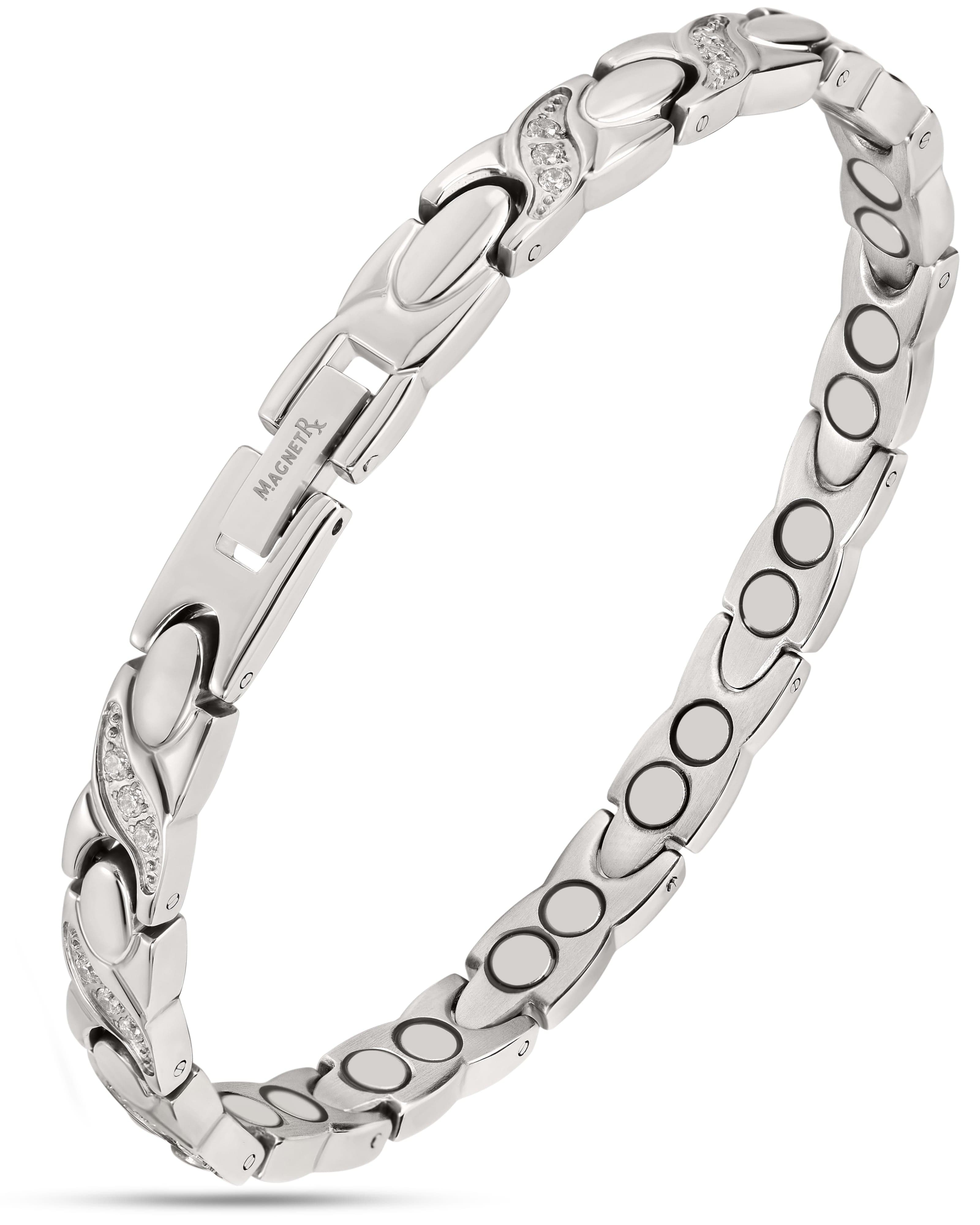 Crystal XO magnetic bracelet view 1