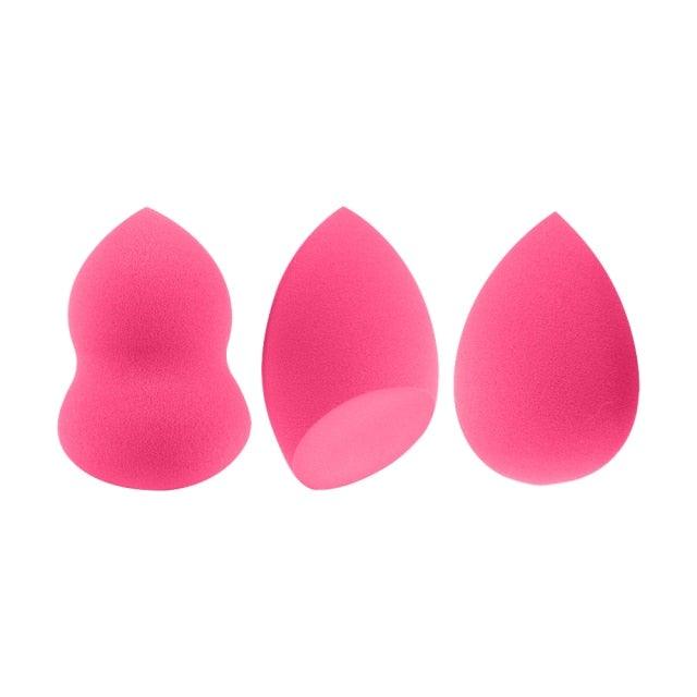Soft sculpting makeup sponges in assorted colors