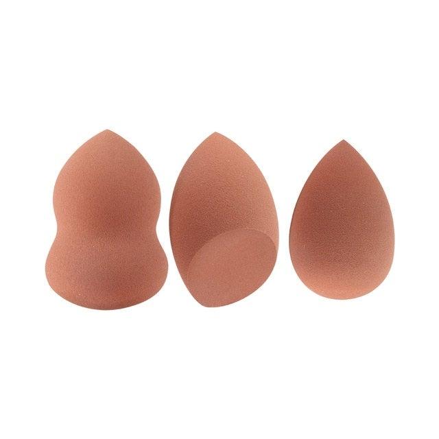 Latex-free makeup sponges for face and detail blending