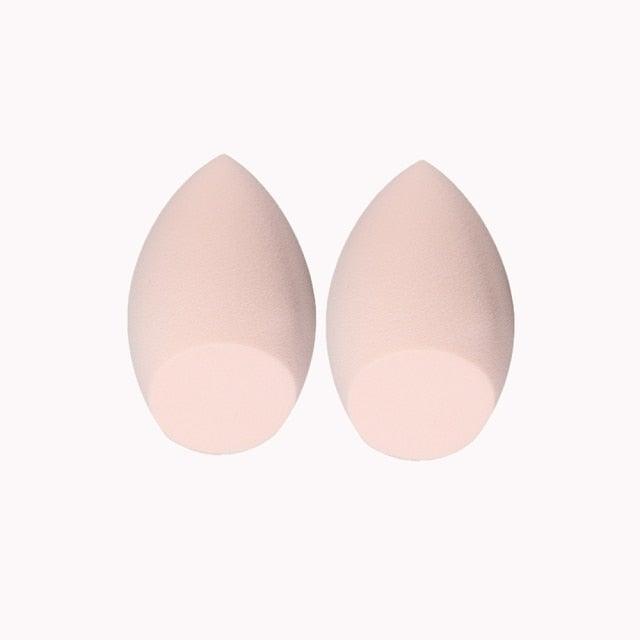 Reusable beauty sponges for liquid cream and powder makeup