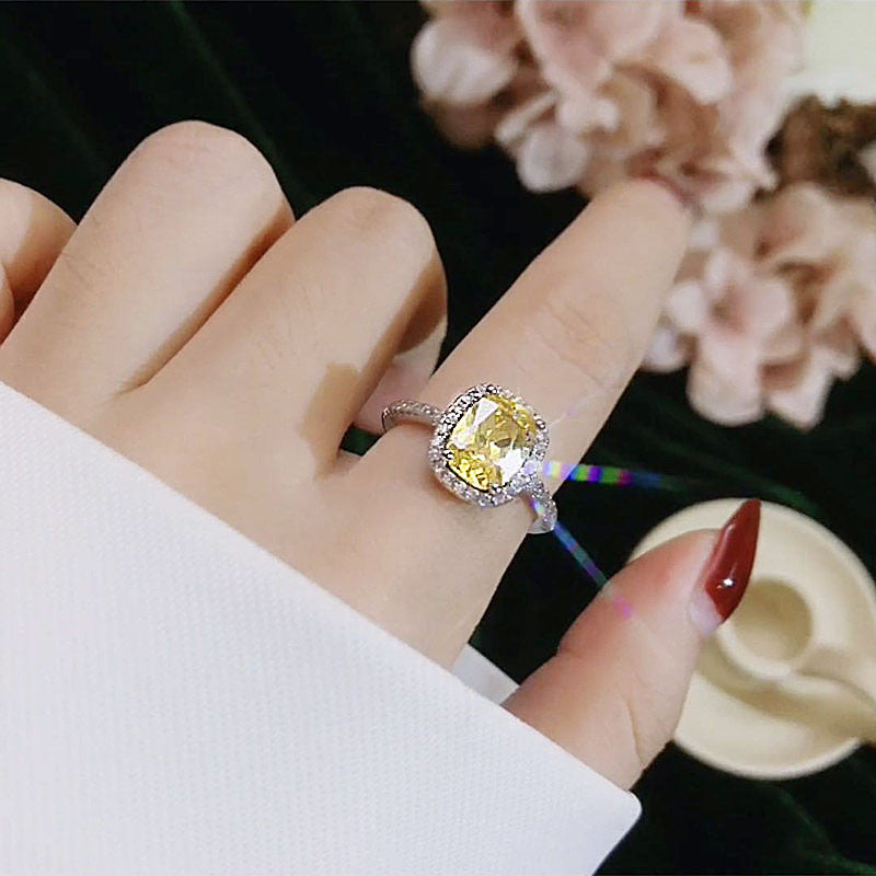 Pavé Bridal Ring — product view 1