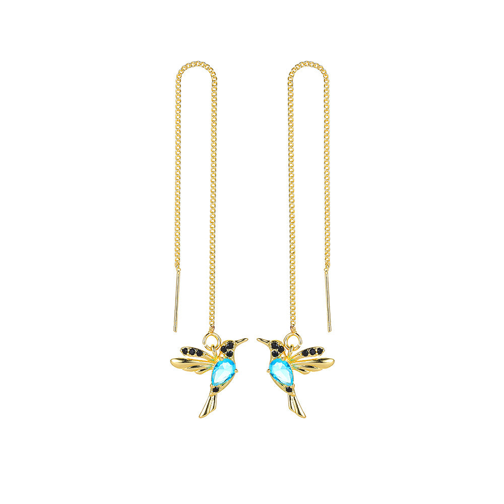 Hummingbird Drop Earrings — product view 8