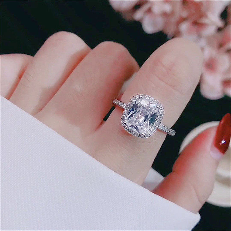 Pavé Bridal Ring — product view 2