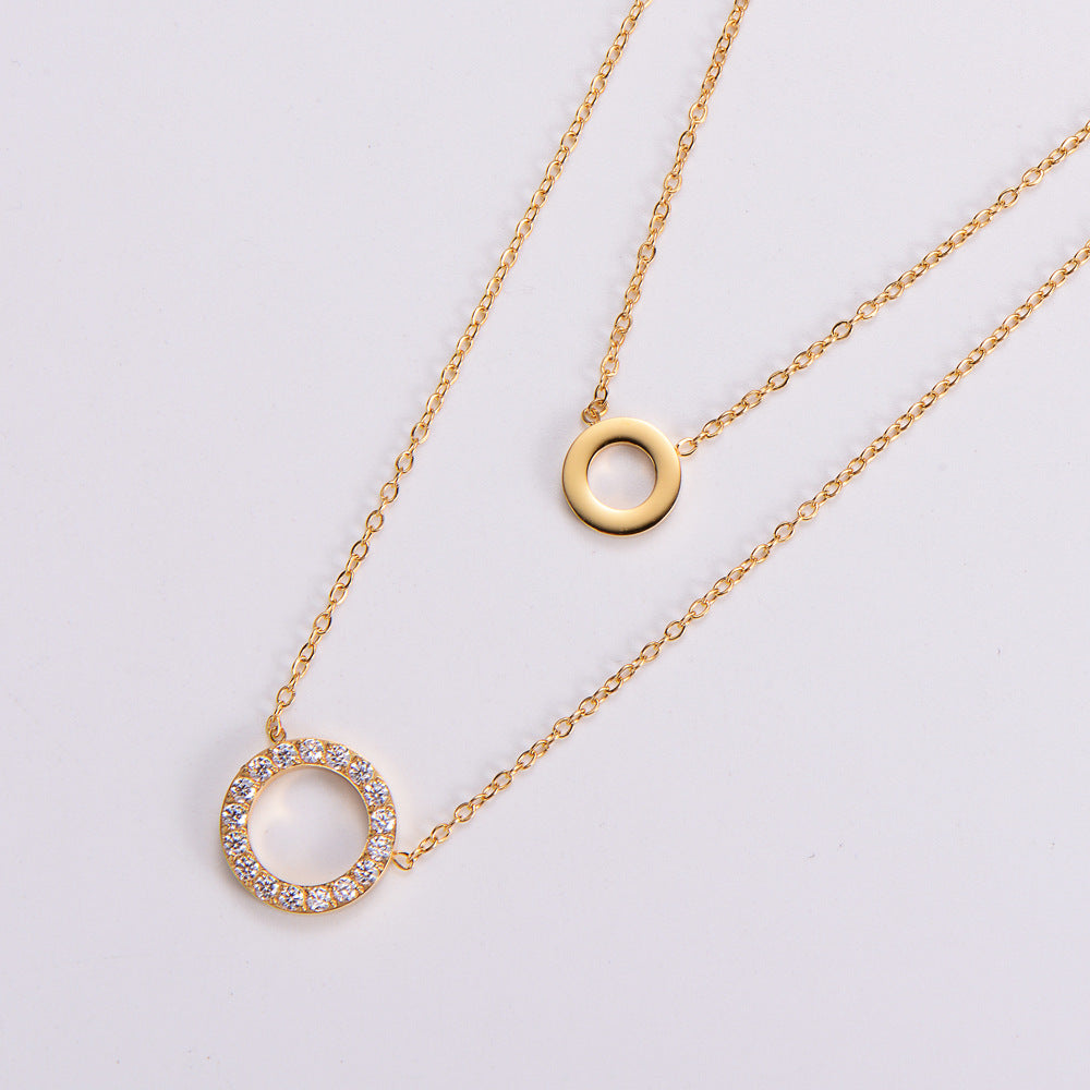 Zircon Pendant Necklace - product view 4