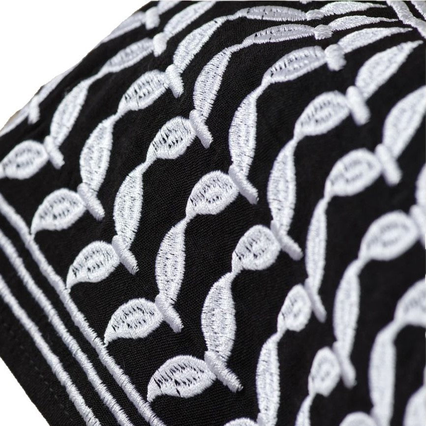 Keffiyeh-Detail Long Abaya — product view 5