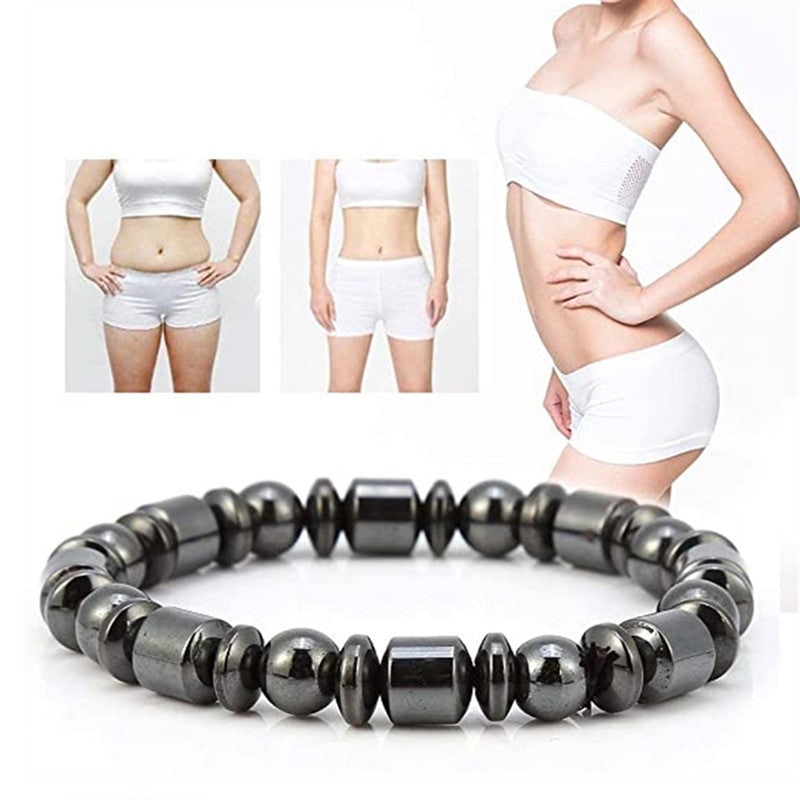 Magnetite & Hematite Stretch Bracelet — product view 1
