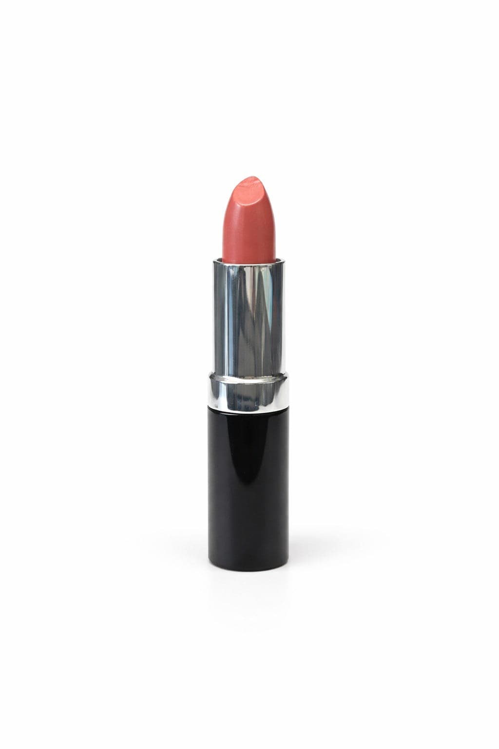 Copper rose moisturizing lipstick with a warm buildable shade