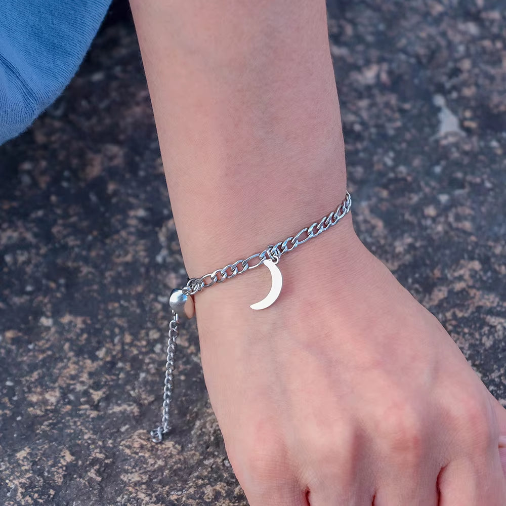 Sun & Moon Bracelet Pair — product view 5