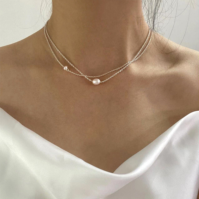 Freshwater Pearl Necklace — product view 1