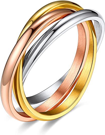 Trinity Spinner Ring — product view 7
