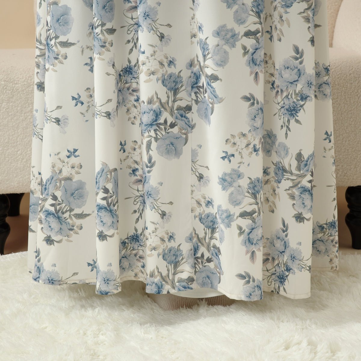 Printed reversible abaya image 20