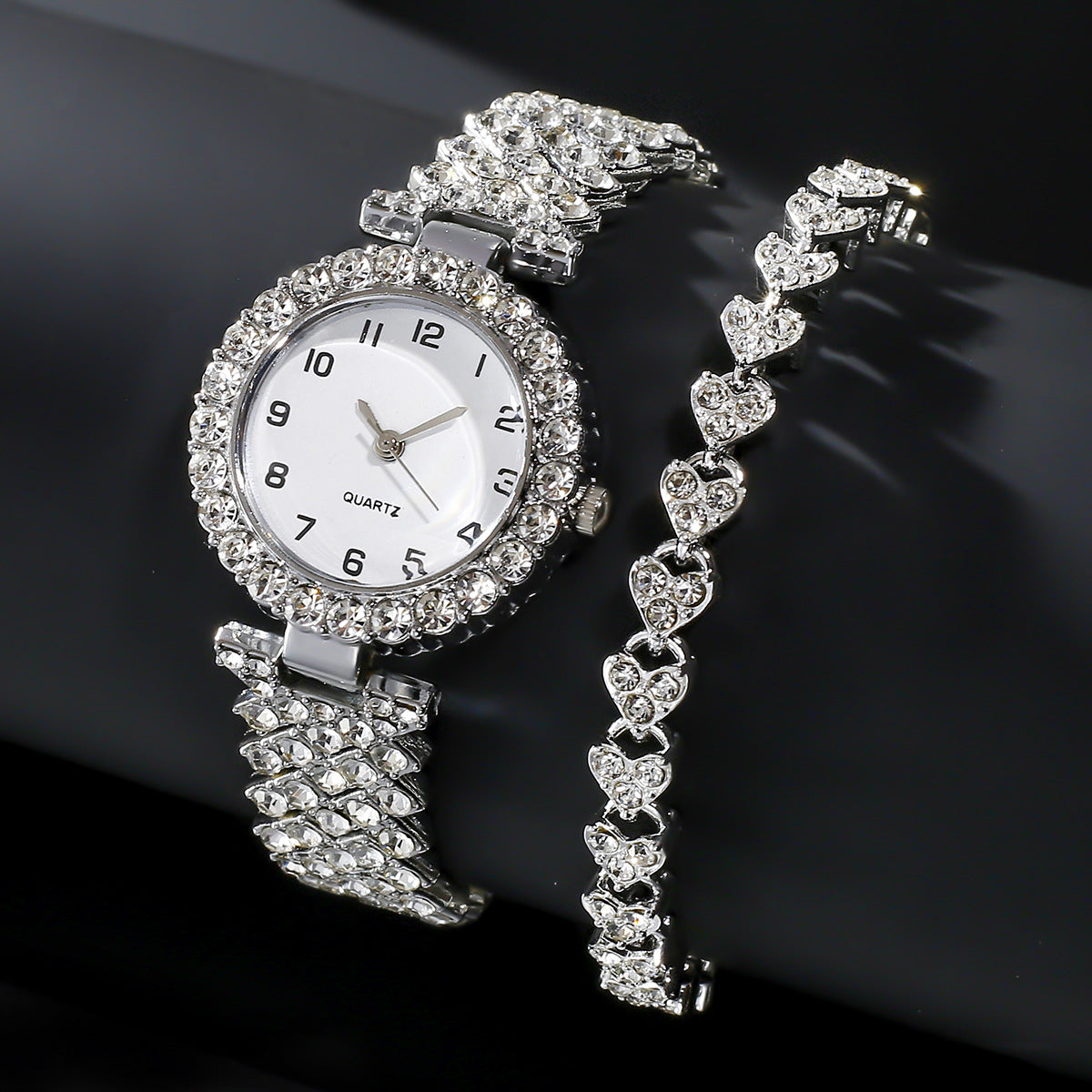 Quartz Watch & Bracelet Set — product view 2